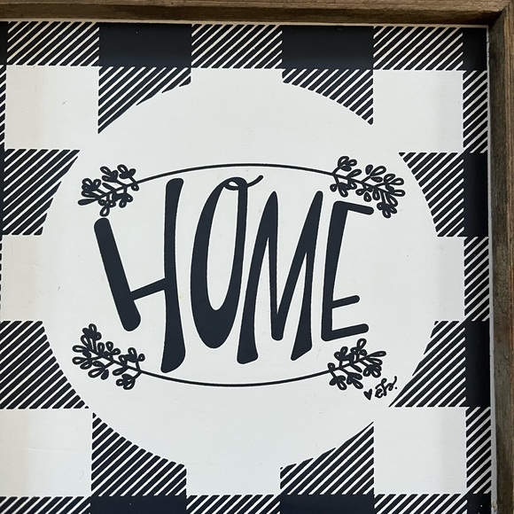 Wood Home Sign - Picture 2 of 6